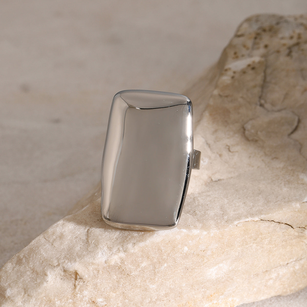 Rectangle Bar Ring