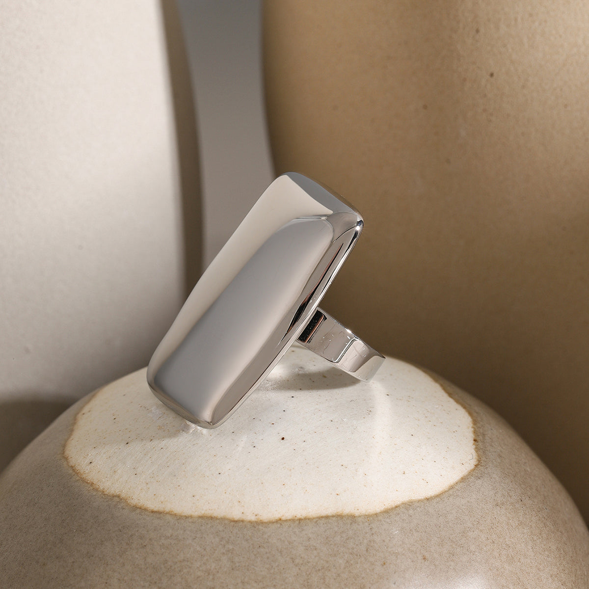 Rectangle Bar Ring