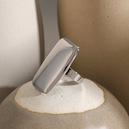 Rectangle Bar Ring