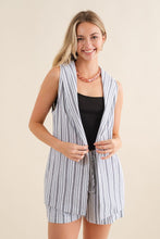 Load image into Gallery viewer, Harbor Linen Sleeveless Vest
