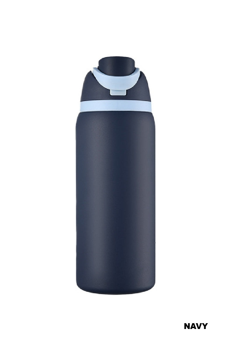 Georgie Snap Lid Insulated Stainless Steel Water Bottle