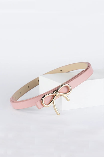 Bowknot Ribbon Buckle Belt