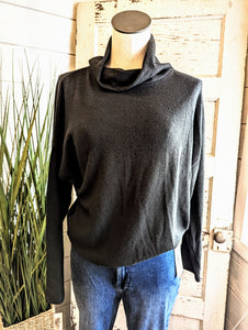Tilly Open Back Turtleneck