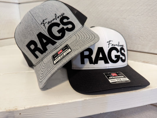 Farmhouse Rags 3D Trucker Hat