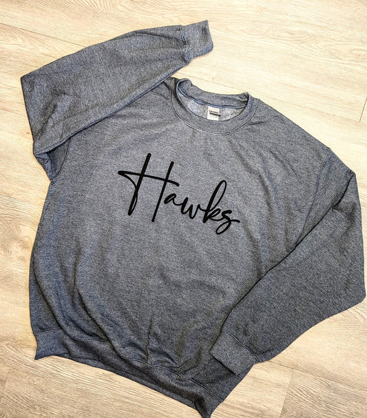 Hawks Puff 3D Crewneck Sweatshirt