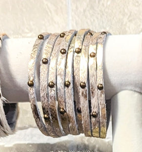 Rodeo Girl Leather Bracelets