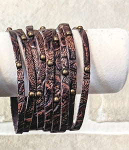 Rodeo Girl Leather Bracelets