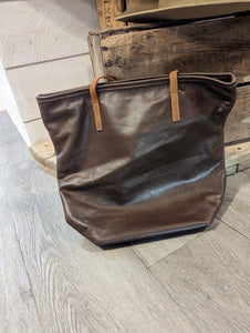 Bronc Saddle Leather Tote