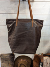 Load image into Gallery viewer, Bronc Saddle Leather Tote
