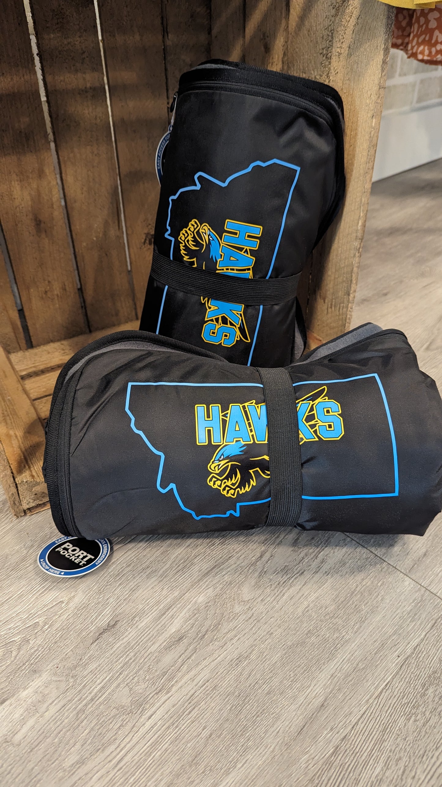 Montana Hawks Stadium Blanket