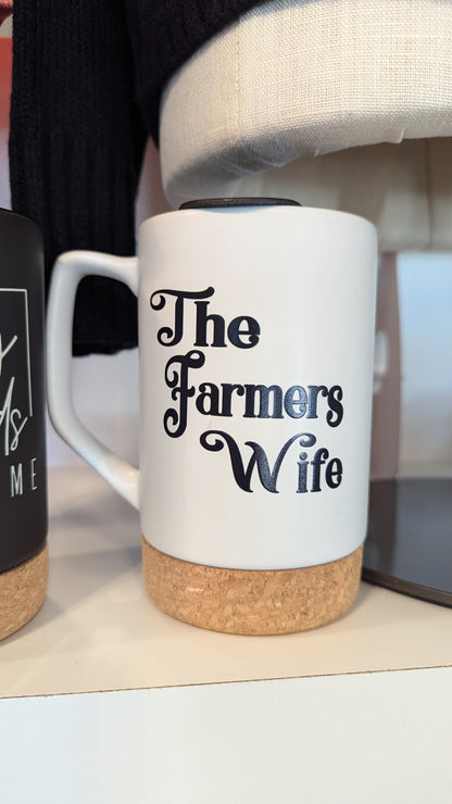 Farmhouse Tall 17 oz. Coffee Mugs