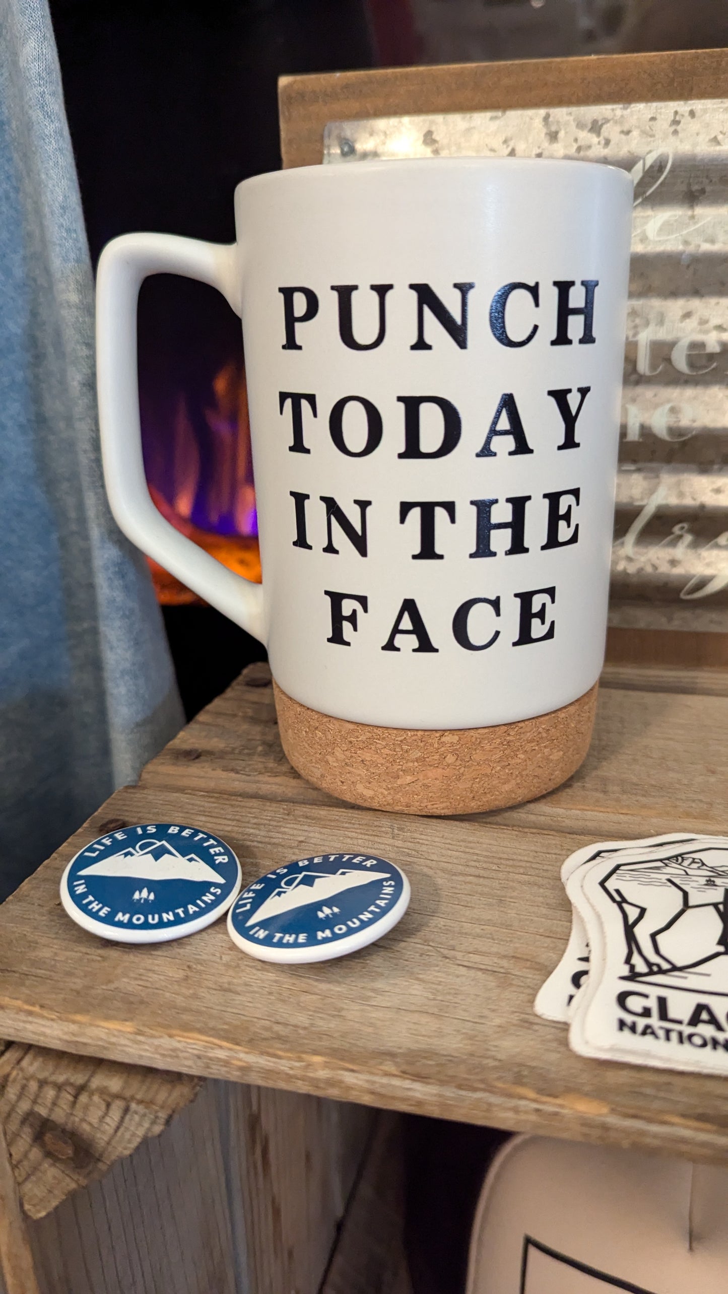 Farmhouse Tall 17 oz. Coffee Mugs