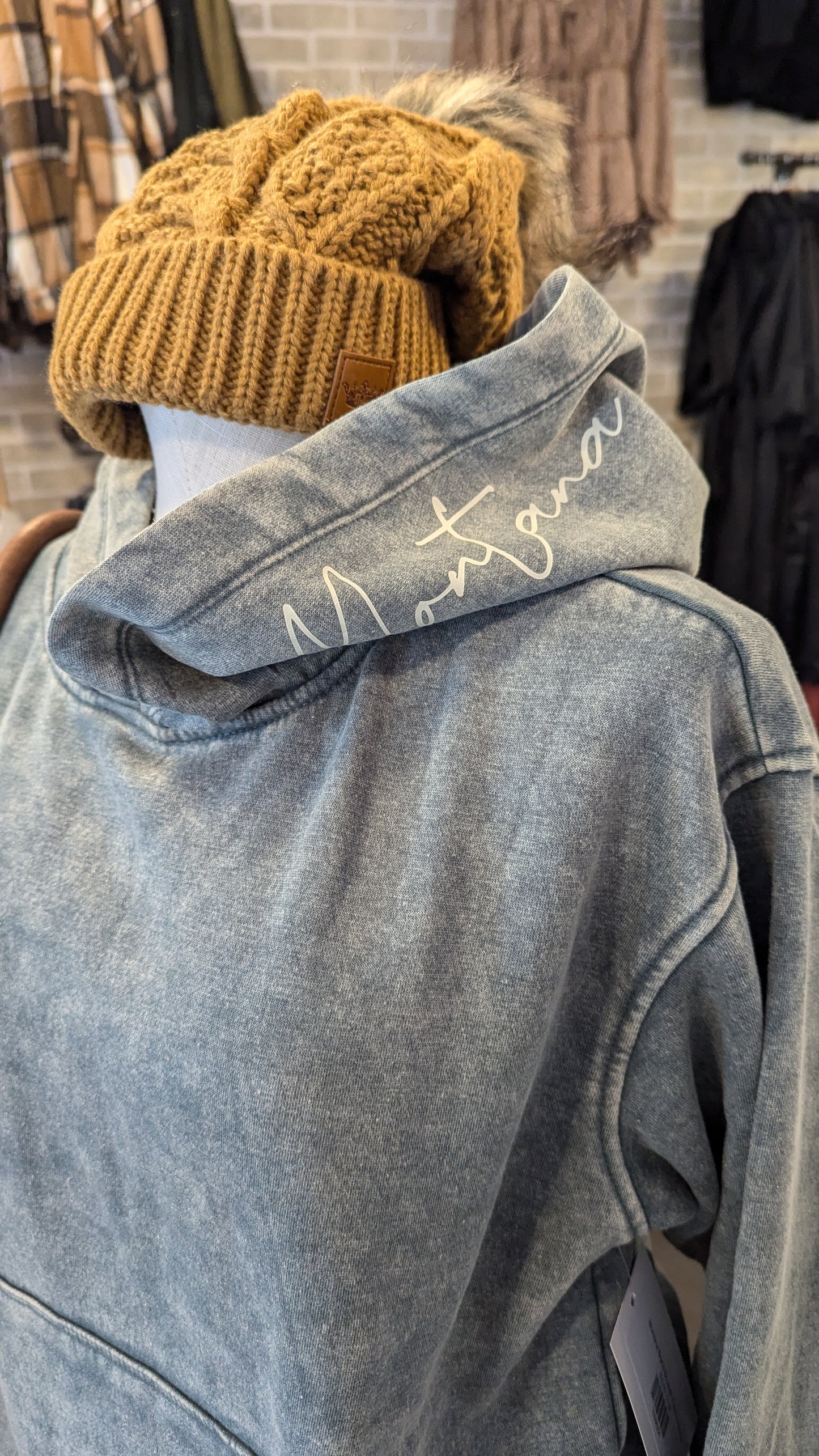 Montana Brand Brushed Fleece Hoodie