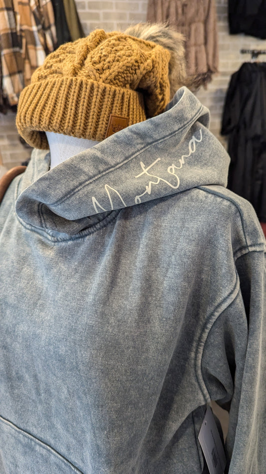 Montana Brand Brushed Fleece Hoodie