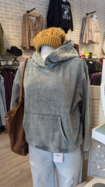 Montana Brand Brushed Fleece Hoodie
