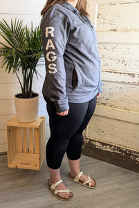 Rags Comfort Tech Zip Up Hoodie