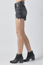 Load image into Gallery viewer, Risen Remi High Rise Distressed Shorts
