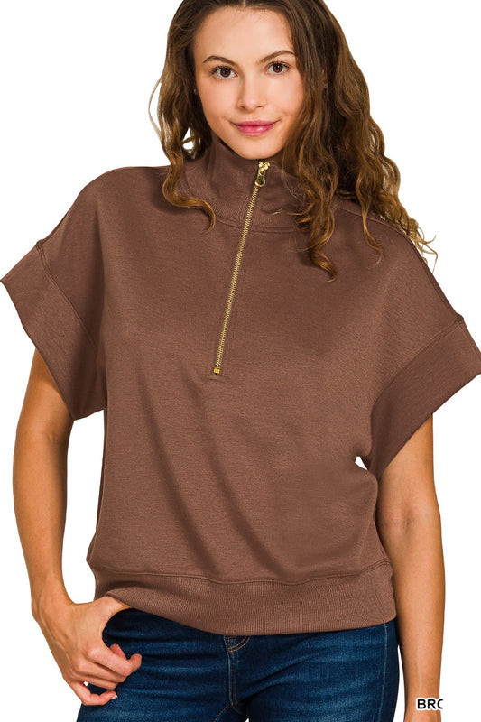 The Roam Half Zip Pullover