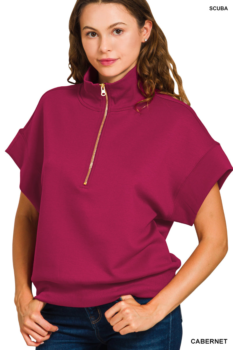 The Roam Half Zip Pullover