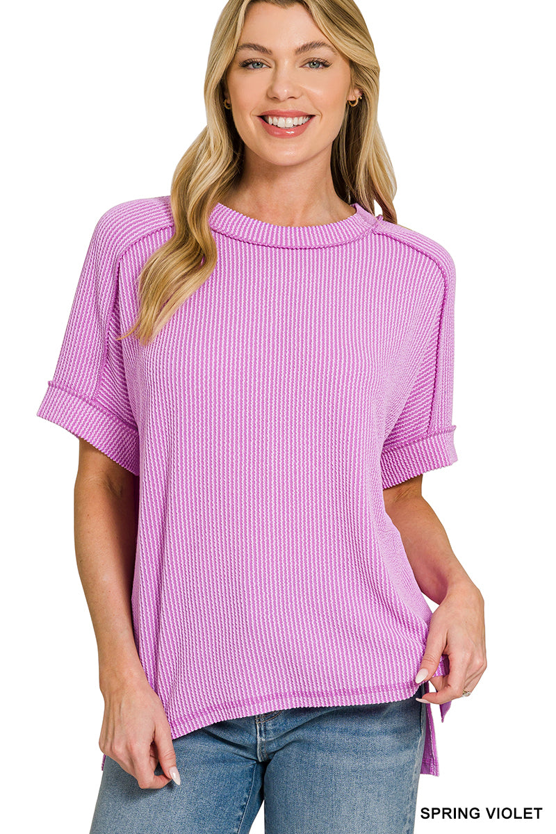 Rexa Cuff Sleeve Top