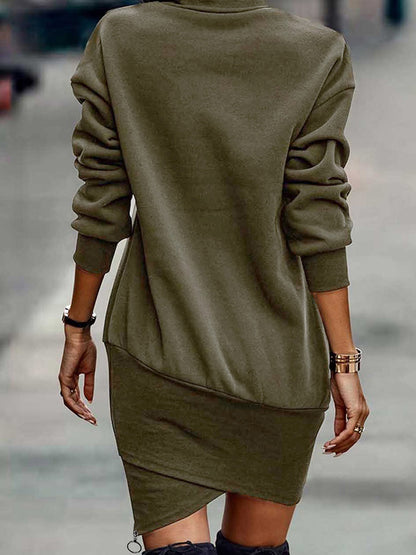 Evergreen Pines Sweater Dress