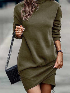 Evergreen Pines Sweater Dress