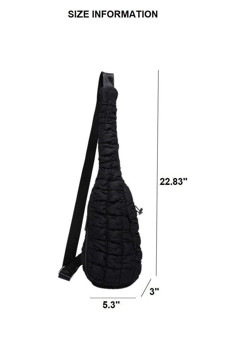Quincy Quilted Puff Sling Bag