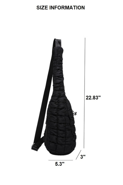 Quincy Quilted Puff Sling Bag