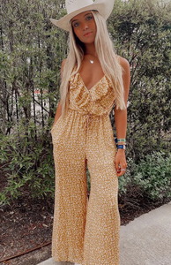 Leo Ruffle Jumpsuit