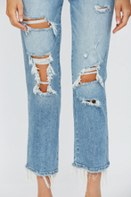 Load image into Gallery viewer, Mica Denim Mariah Straight Crop Jeans
