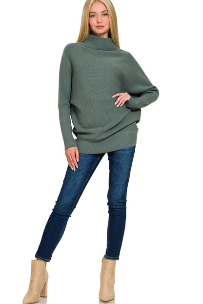 Salish Mock Neck Sweater