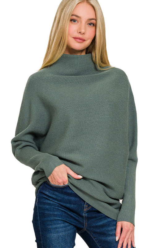 Salish Mock Neck Sweater