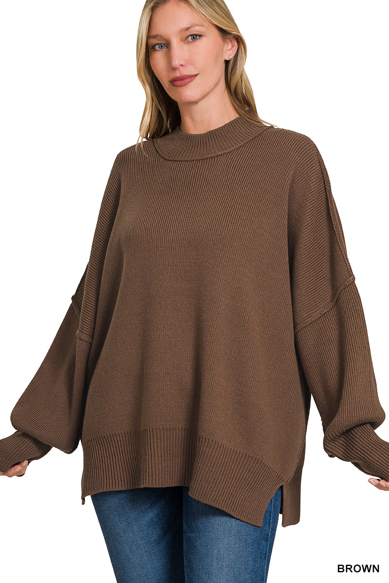 Tobacco Root Oversized Sweater