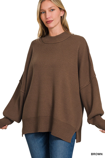 Tobacco Root Oversized Sweater