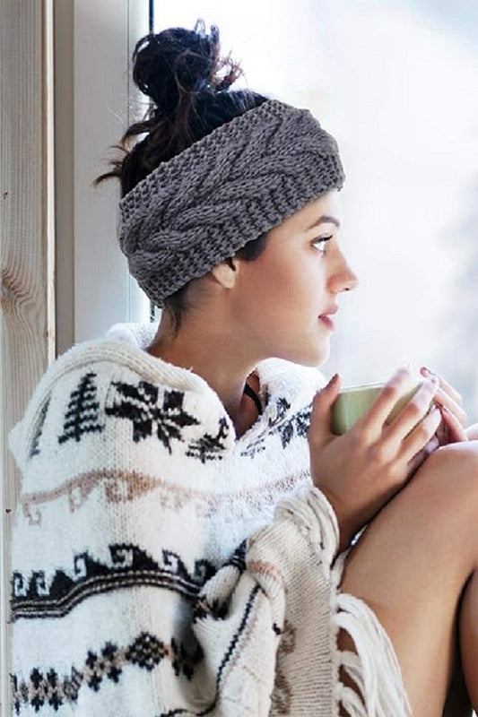 Cable Knit Head Warmer