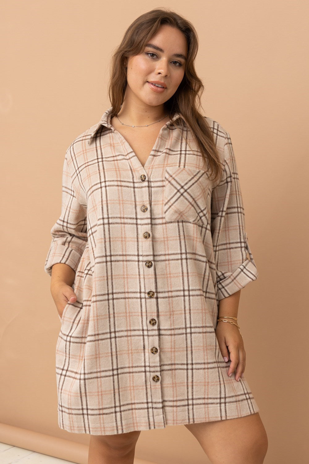 Coco Plaid Shacket – Farmhouse Rags