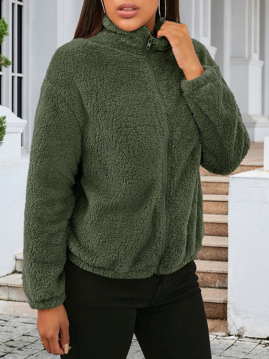 Alpine Mint Zip Up Jacket