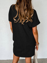 Load image into Gallery viewer, Grind Short Sleeve Mini Dress
