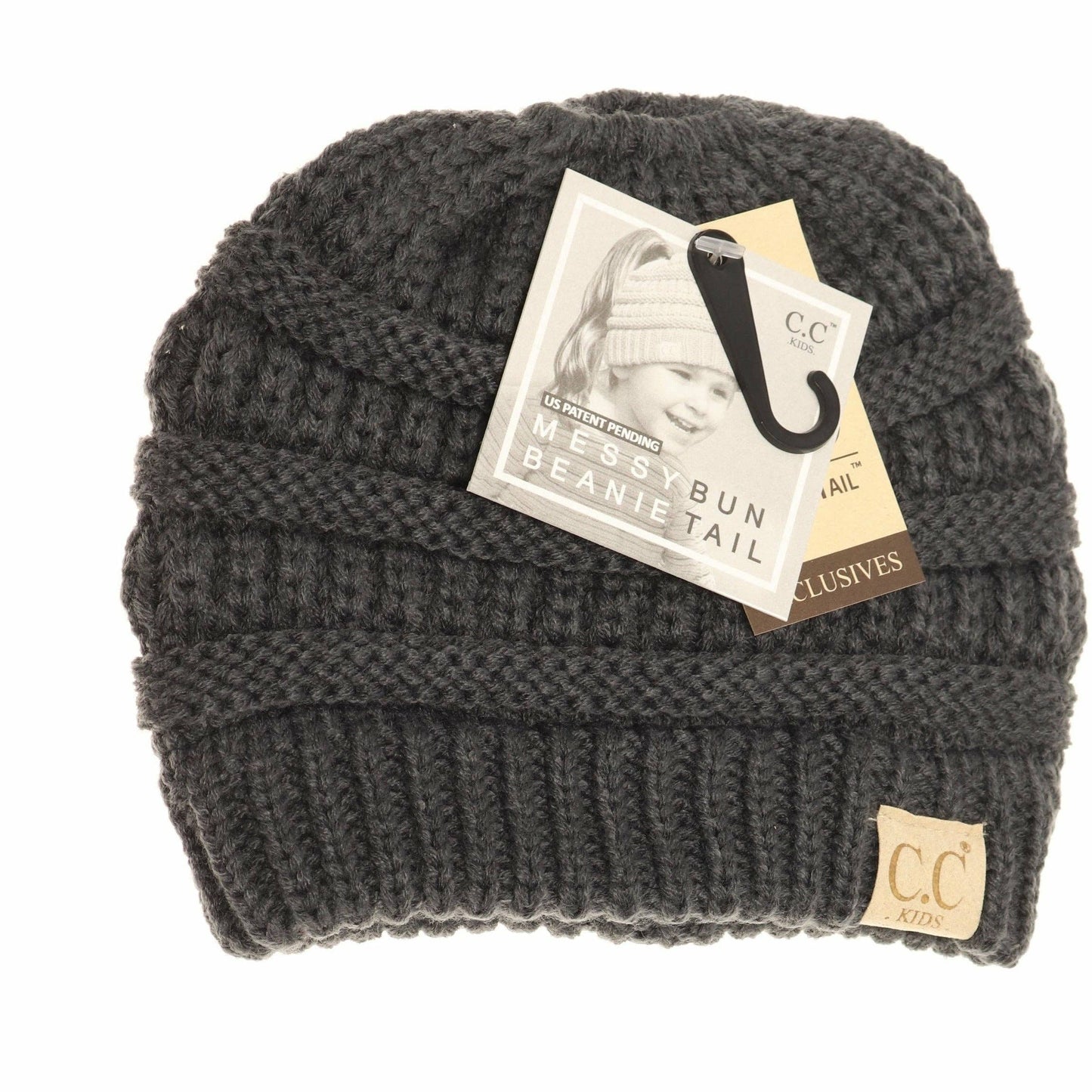 Kids Classic CC Ponytail Beanie