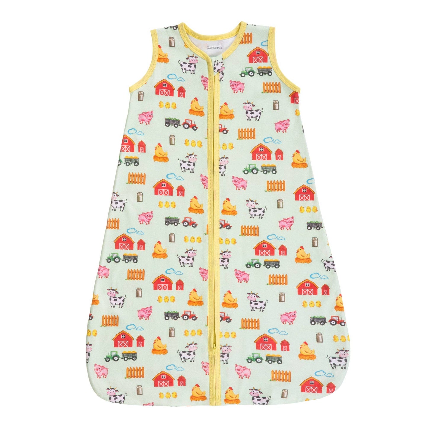 Organic Cotton Sleep Sack 0.5 TOG Little Barnyard