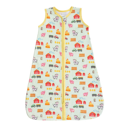 Organic Cotton Sleep Sack 0.5 TOG Little Barnyard