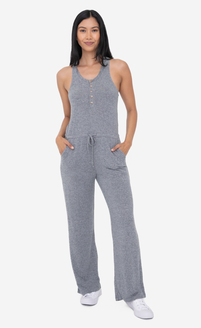 Mono B Racerback Jumpsuit