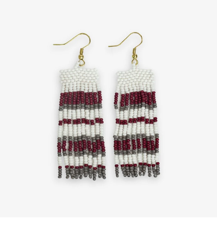 Ink and Alloy Earrings