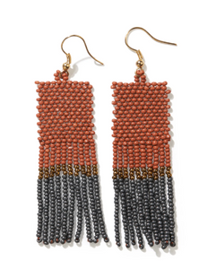 Ink and Alloy Earrings