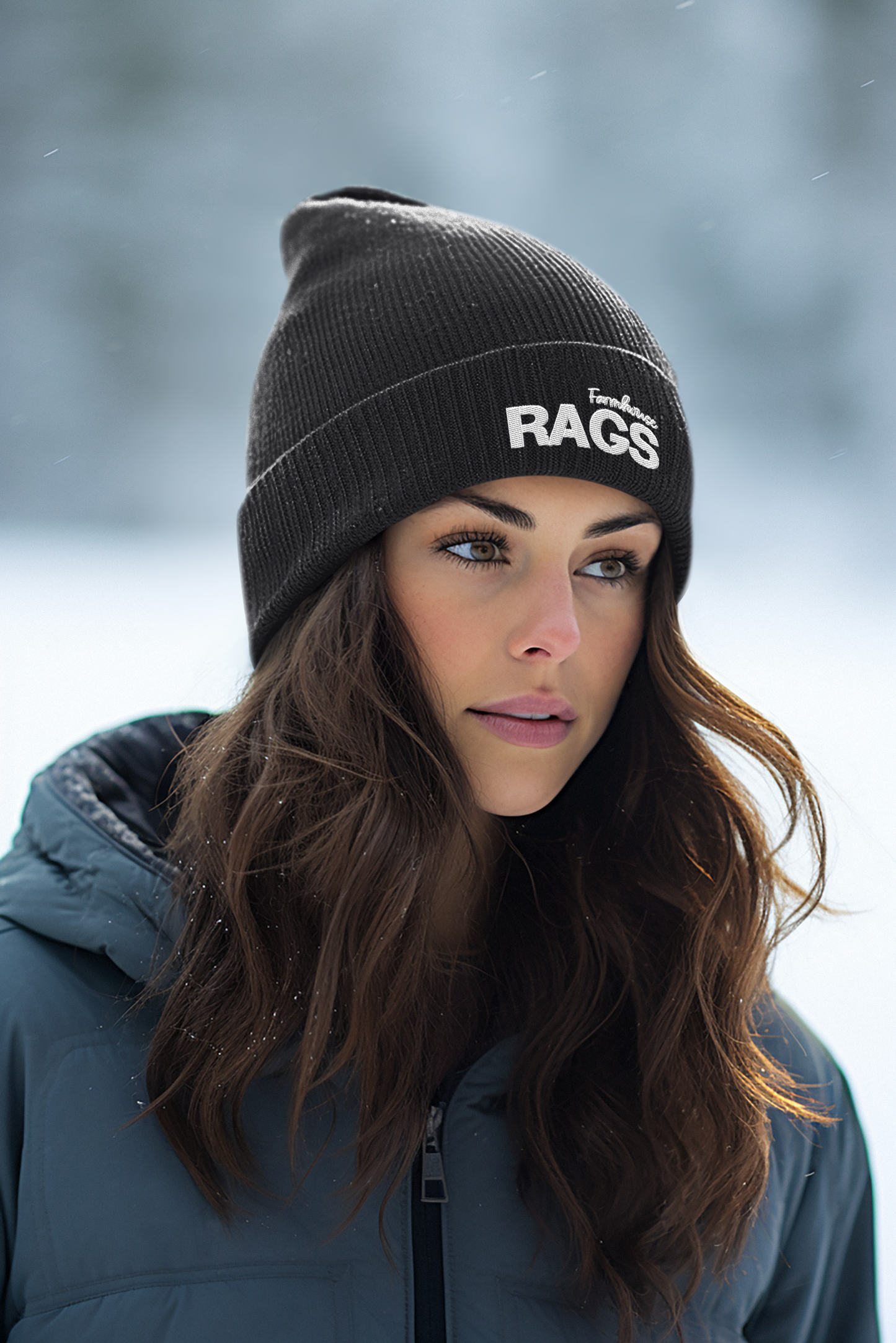 Farmhouse Rags Fleece Lined Beanie