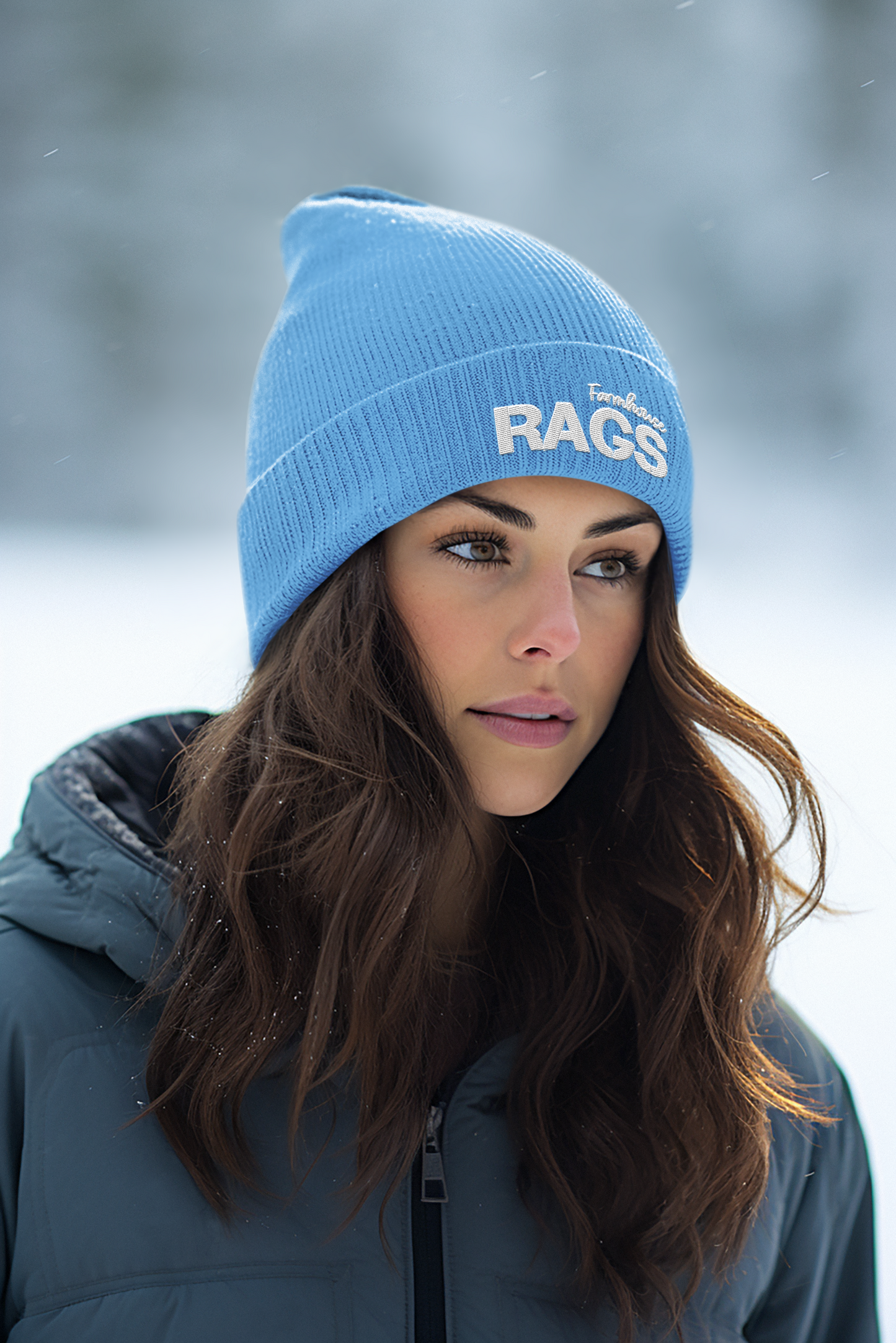 Farmhouse Rags Fleece Lined Beanie