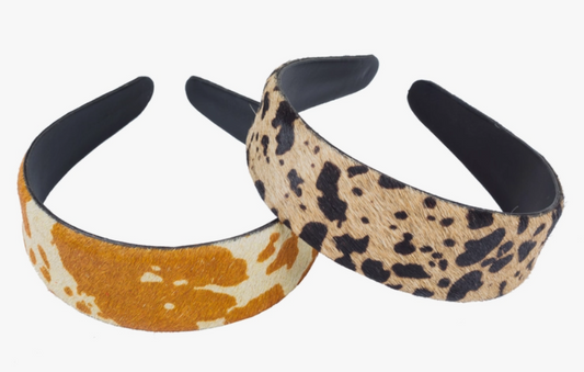Alice Cowhide Headband