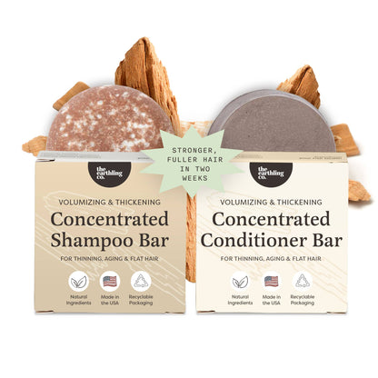 Shampoo & Conditioner Set | Volumizing | Sweet Sandalwood