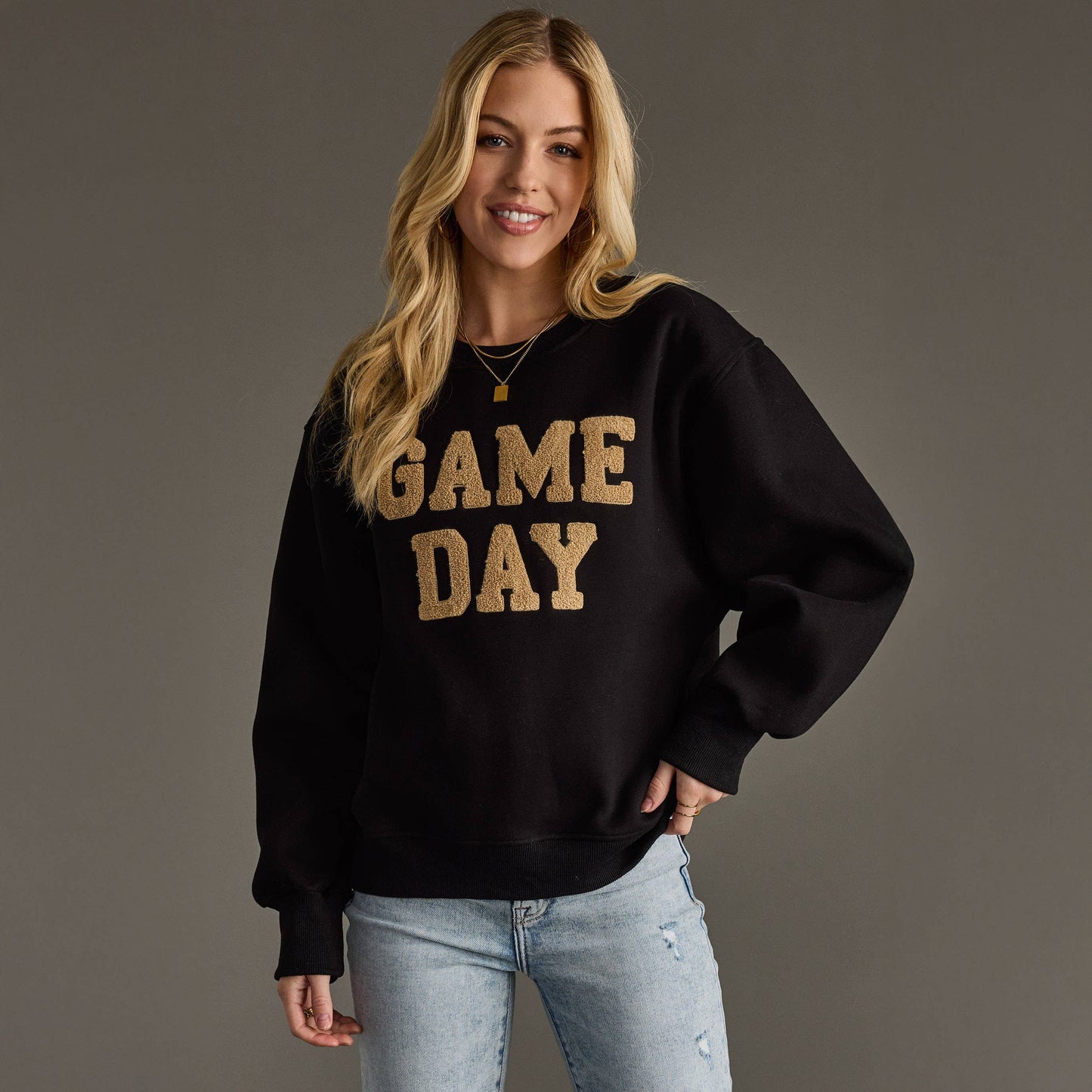 Black Game Day Sweatshirt