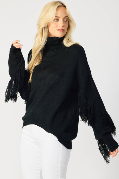Messina Fringe Sweater